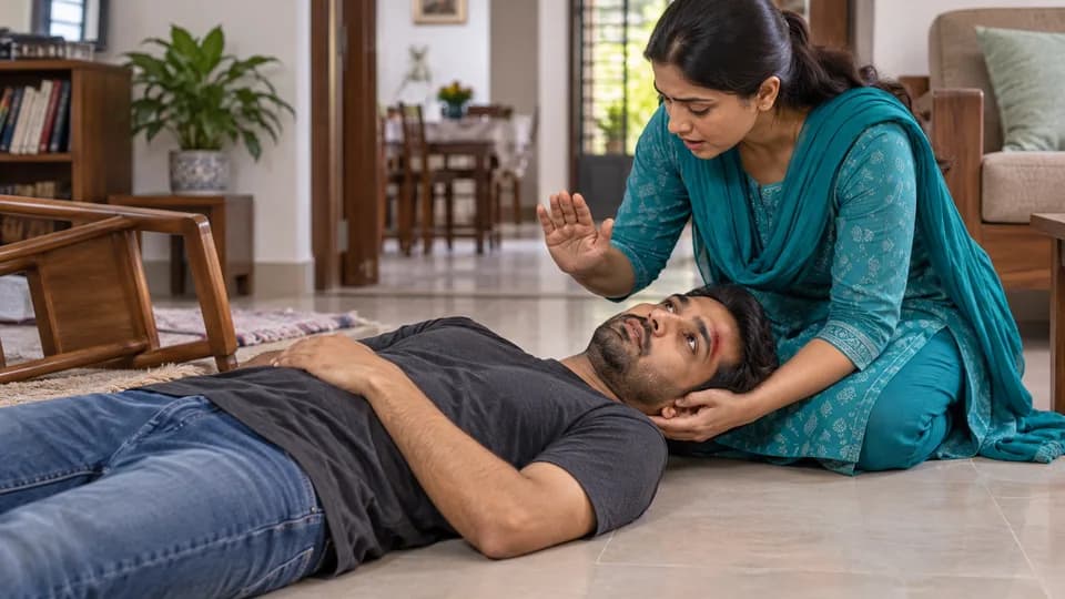ধাপ ১: নড়াচড়া কমিয়ে সাড়া ও শ্বাস পরীক্ষা করুন — নিরাপদ করণীয়