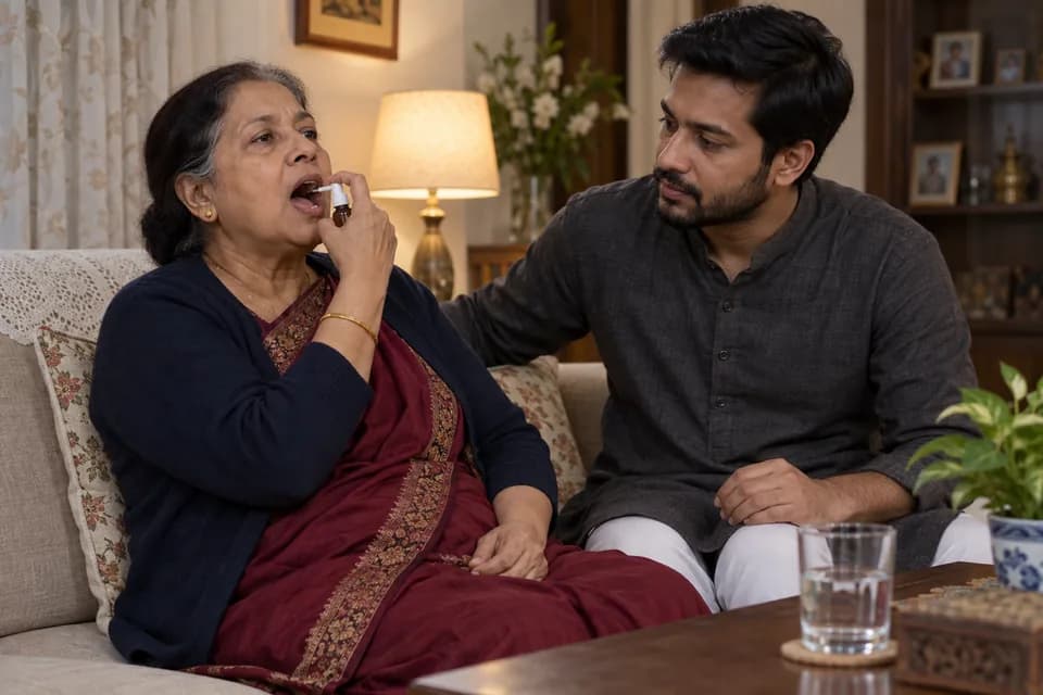 ধাপ 3: নিজের prescribed spray সঠিকভাবে ব্যবহার করুন