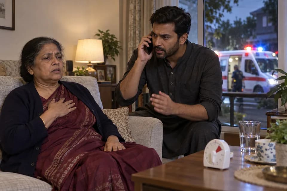 ধাপ 4: প্রথম dose-এর ৫ মিনিট পরও ব্যথা থাকলে ৯৯৯-এ কল করুন