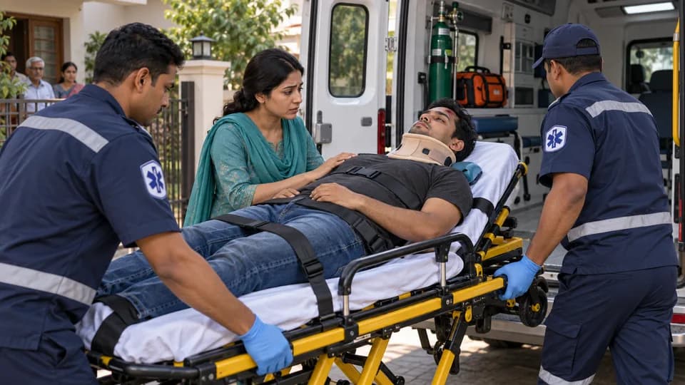 ধাপ ৬: গুরুতর লক্ষণ থাকলে দ্রুত জরুরি বিভাগে নিন — নিরাপদ করণীয়
