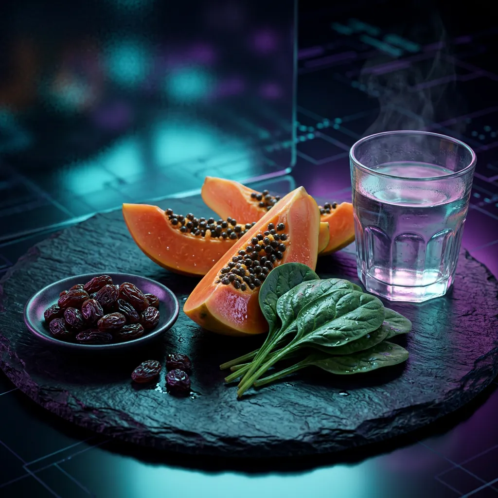 আঁশসমৃদ্ধ খাবার ও পানি